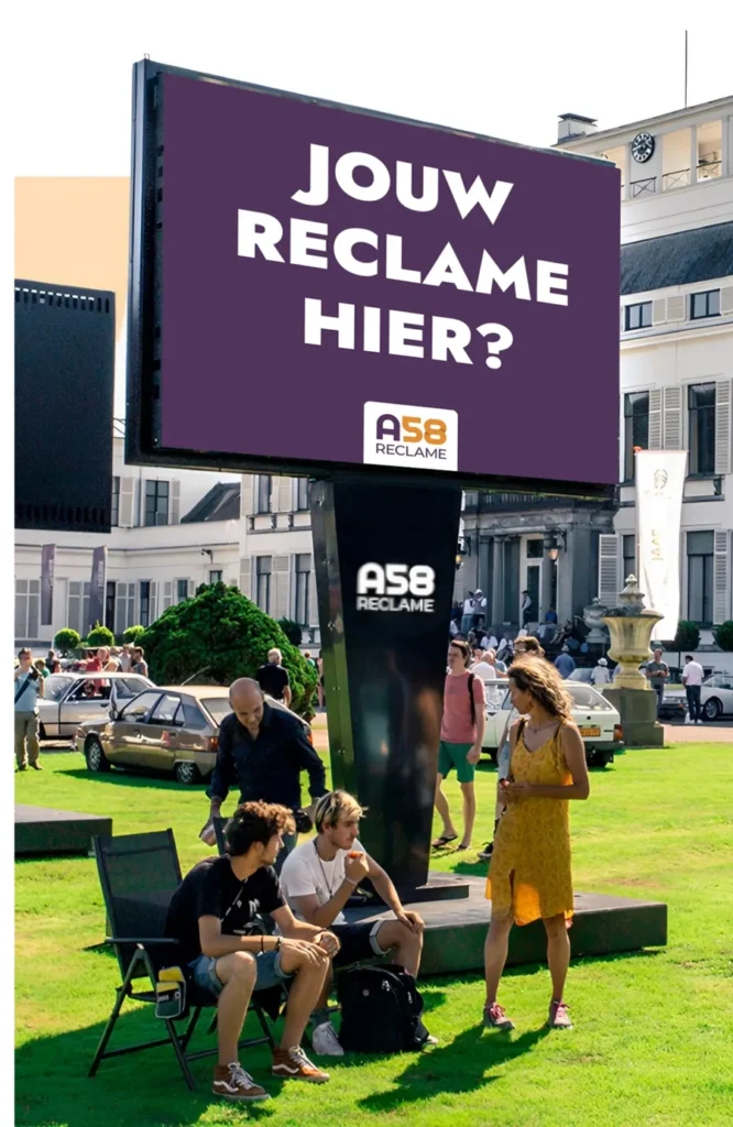 mobiel led scherm huren 8m2 zeeland a58reclame.nl